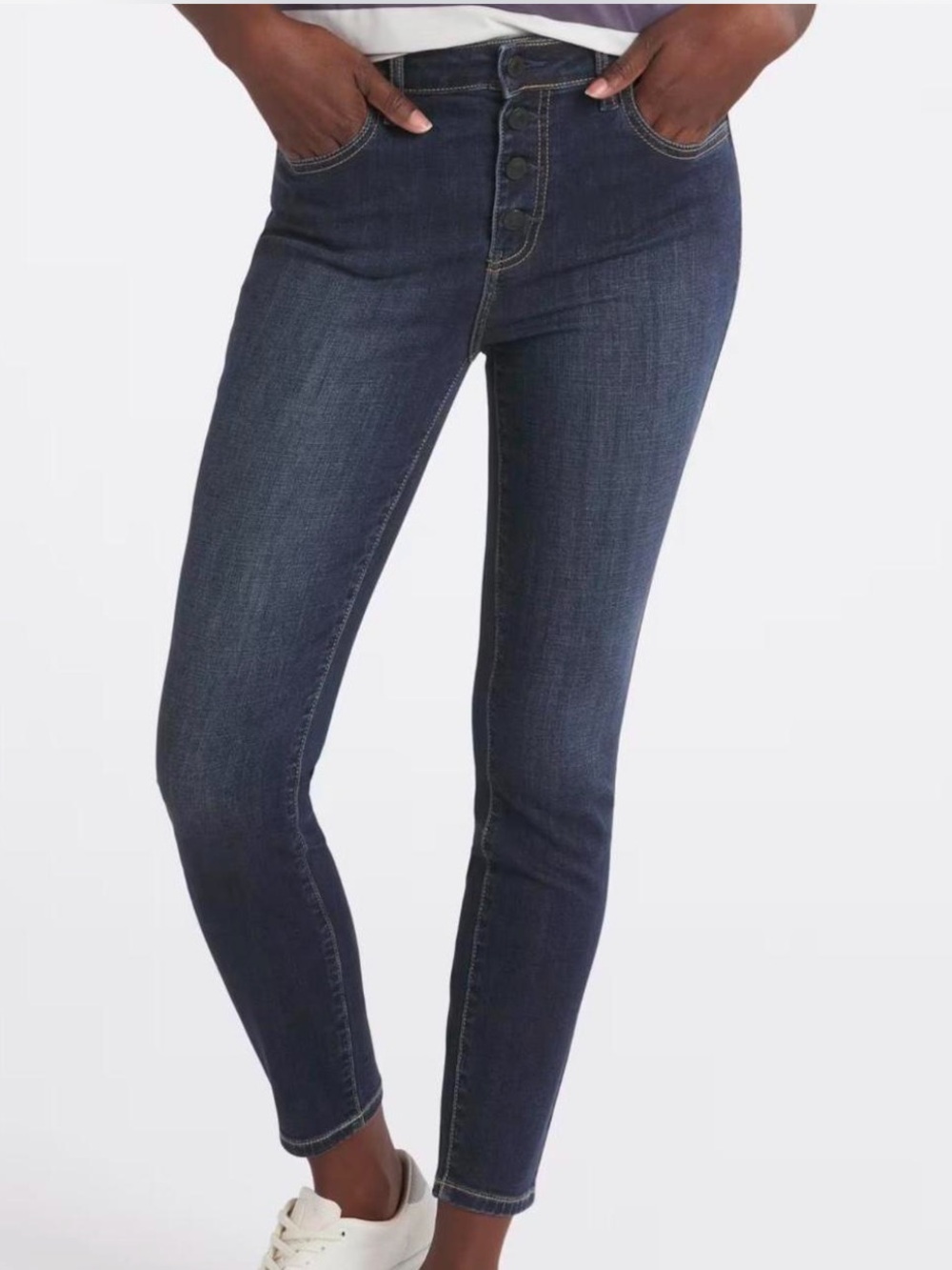Studio Blue Kelly High Rise Cropped Skinny Jean Indigo - Size 29 - NWT